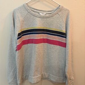 Time and Tru Gray Crewneck Top